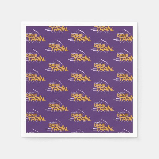 Logo für den Straßenzug von UAlbany Serviette (Vorderseite)