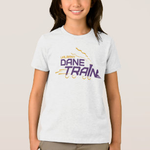 Logo für den Straßenzug von UAlbany Tri-Blend Shirt