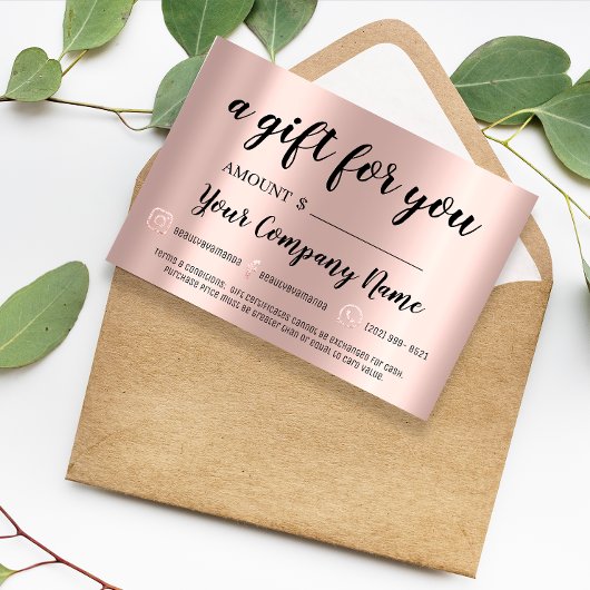 Logo für den Tropfen "Geschenkgutschein"