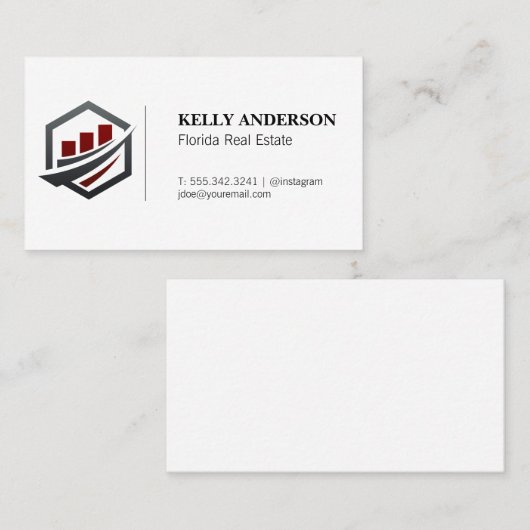 Logo für den Vertrieb Visitenkarte (Vorne/Hinten)