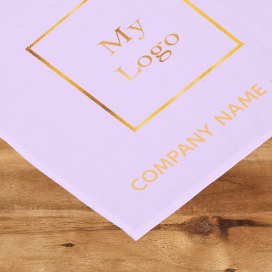 Logo für den Violettgoldsalon Kurzer Tischläufer