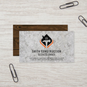 Logo für den Zimmerservice Betonholz Visitenkarte