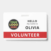 Logo für die Abzeichen-Clip-Veranstaltung Ausweis (Rückseite)