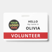 Logo für die Abzeichen-Clip-Veranstaltung Ausweis (Vorderseite)