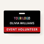 Logo für die Abzeichen-Clip-Veranstaltung Ausweis (Rückseite)