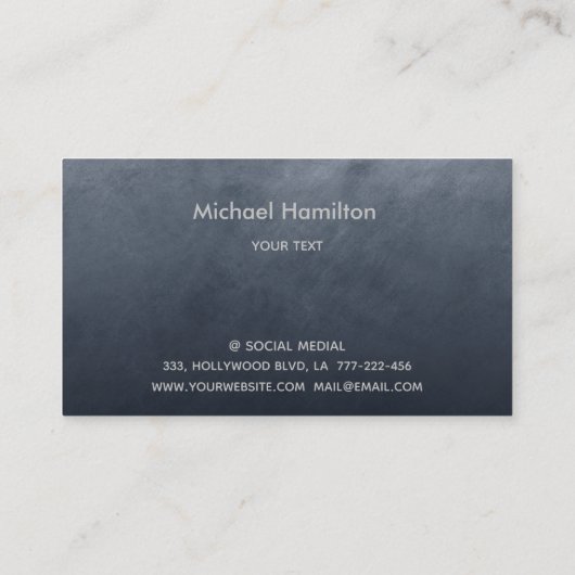 Logo für die berufliche Anwesen-Konstruktion Visitenkarte (Rückseite)