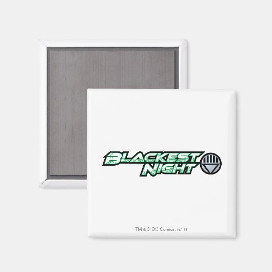 Logo für die Blackest Night 2 Magnet (Vorderseite/Rückseite)