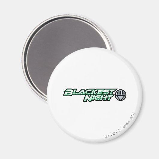 Logo für die Blackest Night 2 Magnet (Vorderseite/Rückseite)