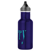 Logo für die blaue Barriere, Trinkflasche (Rechts)