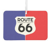 Logo für die Classic Route 66, Sonderfahrzeug Autolufterfrischer (Rückseite)