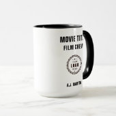 Logo für die Crew von Filmen mit eigenem Personali Tasse (VorderseiteRechts)
