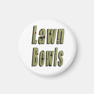 Logo für die Darstellung der Rasenbowls im Format, Magnet