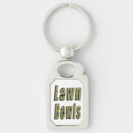 Logo für die Darstellung von Rasenblättern, Schlüsselanhänger