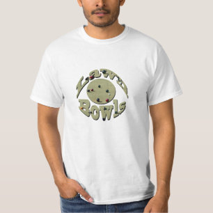 Logo für die Darstellung von Rundrasenblättern, T-Shirt