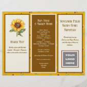 Logo für die Faltbroschüre "Farm Business", QR-Cod Flyer (Vorne)