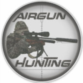 Logo für die Jagd von Flugzeugen Aufkleber (Vorderseite)