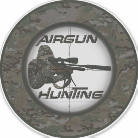 Logo für die Jagd von Flugzeugen Aufkleber (Vorderseite)