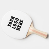 Logo für die Markenbezeichnung "Custom Company Bus Tischtennis Schläger (Seitenansicht)