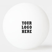 Logo für die Markenbezeichnung "Custom Company Bus Tischtennisball (Rückseite)