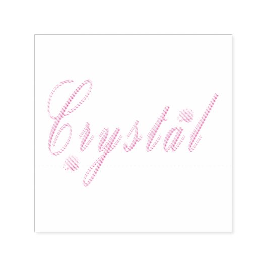 Logo für die Namen von KristallGirls, Permastempel (Design)