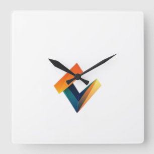 Logo für die quadratische Wand-Uhr Wanduhr