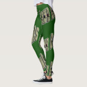 Logo für die Rasenschale, Leggings (Links)