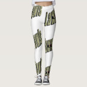 Logo für die Rasenschale, Leggings (Vorderseite)