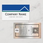 Logo für die Reparatur und Wartung von schweren Na Visitenkarte (Vorne/Hinten)