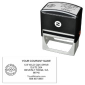 Logo für die Rücksendeadresse Permastempel (Beispiel)