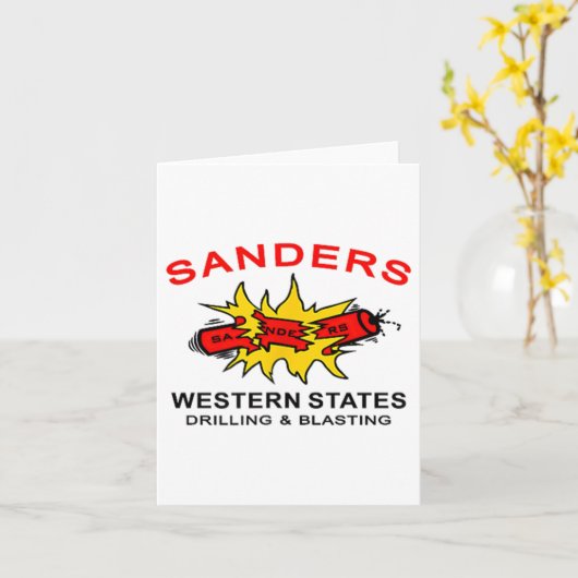 Logo für die Sanders-Konstruktion auf Links Brust Karte (Gelbe Blume)