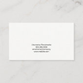 Logo für die Technologie Visitenkarte (Rückseite)