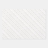 Logo für die Unternehmensmarke, gestaffeltes Elega Geschenkpapier Set (Vorderseite 2)