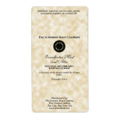 Logo für die Verpackung von Papierstühlen mit dem (Vorne)