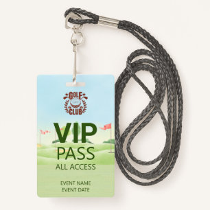 Logo für die VIP PASS Golf Club League Ausweis