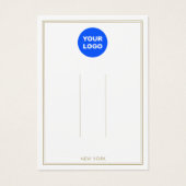 Logo für die weiße hinzufügen-Anzeige für die benu (Vorderseite)