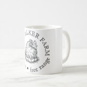 Logo für die Werbung für kundenspezifische landwir Kaffeetasse (VorderseiteRechts)