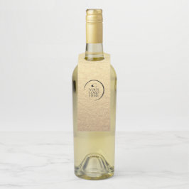 Logo für ein benutzerdefiniertes Unternehmen Flaschenanhänger