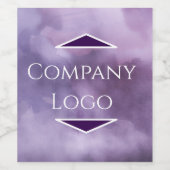 Logo für ein benutzerdefiniertes Unternehmen Weine Weinetikett (Einzelnes Label)