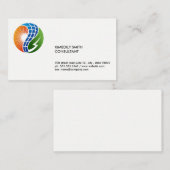 Logo für erneuerbare Energien Visitenkarte (Vorne/Hinten)