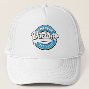 Logo für ewig Vintages Australien Truckerkappe