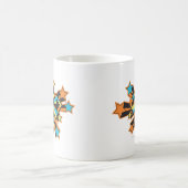 Logo für farbige Supergirl-Stars Kaffeetasse (Mittel)