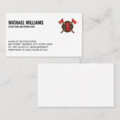 Logo für Feuerwehren Visitenkarte (Vorne/Hinten)