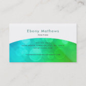 Logo für Finanzdienstleistungen Visitenkarte (Rückseite)