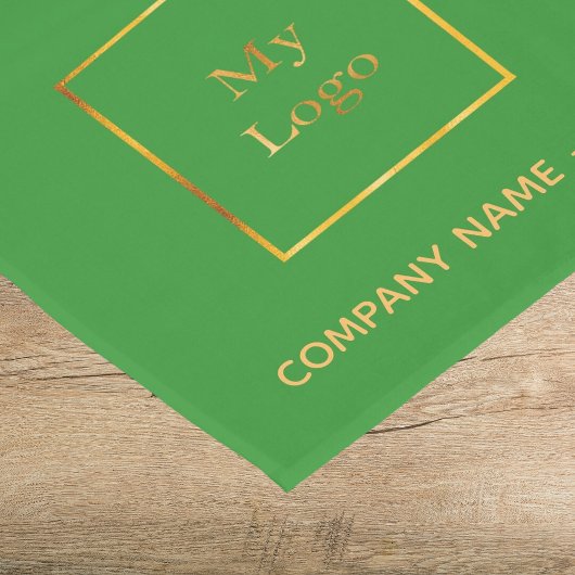 Logo für "Forest Green Salon" Kurzer Tischläufer