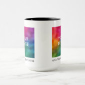 Logo für Fotos der Freundin-Freundin hinzufügen Tasse (Zentrum)