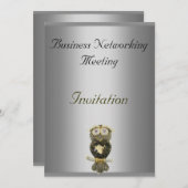 Logo für Geschäftstreffen Einladung (Vorne/Hinten)