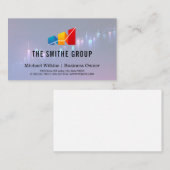 Logo für Geschäftswachstum | Finanzwesen Visitenkarte (Vorne/Hinten)