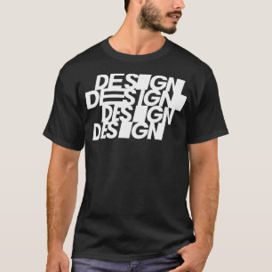 Logo für gestuftes Design T-Shirt