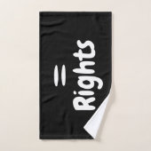 Logo für gleiche Rechte Badhandtuch Set (Handtuch)