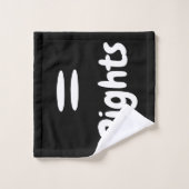 Logo für gleiche Rechte Badhandtuch Set (Waschlappen)
